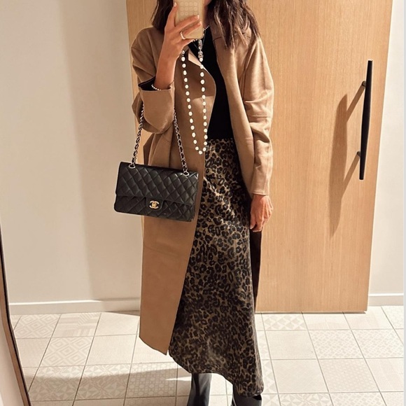 H&M Jackets & Blazers - H&M Tan Long Coat